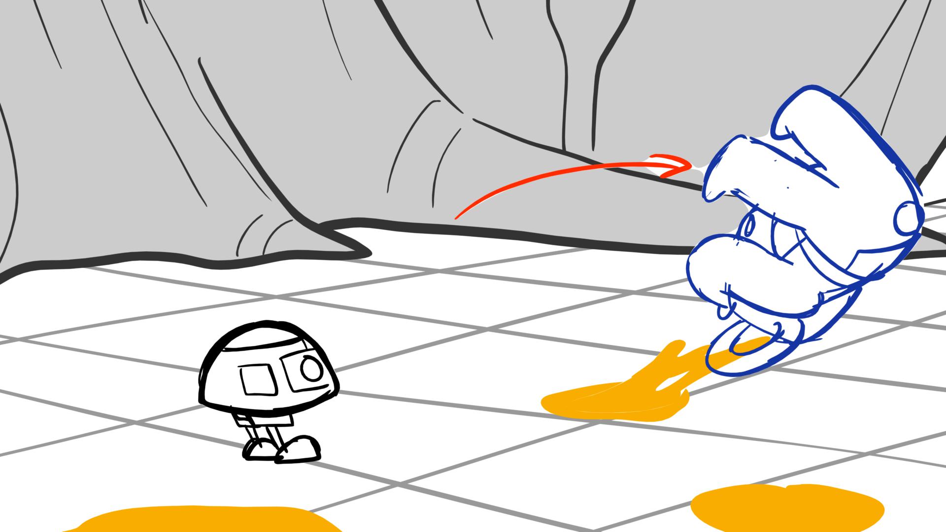 Fun with Nubs — Ep. 112, lámina 042, storyboard by Melissa Ballesteros